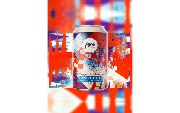 canettes de bière craft fauve illustrées par Justine figueiredo