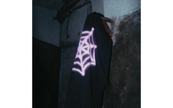 photo du sweat hoodie de la collection spider de onze mètres carrés