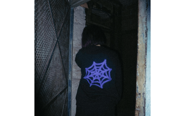 photo du sweat hoodie de la collection spider de onze mètres carrés