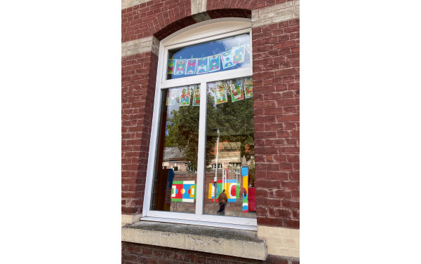 playgrounds: fresque signalétique sur le sport