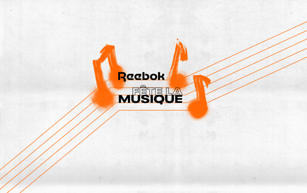 key visuel de l'event reebok fête la musique au Citadium caumartin